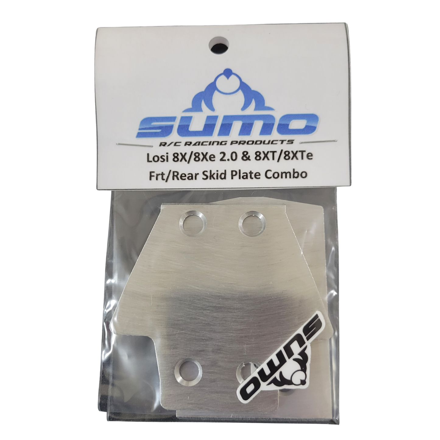 Sumo Racing Skid Plates for (New) Losi 8X / 8Xe 2.0 Buggy