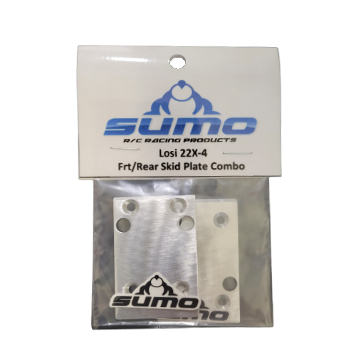 Sumo Racing Skid Plates for Losi 22X-4 1/10 Scale 4wd Buggy Elite