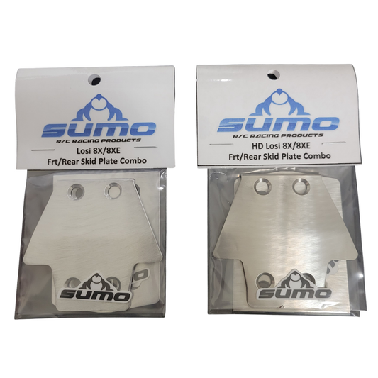 Sumo Racing Skid Plates for Losi 8X 8Xe 1.0 Buggy (does not fit 2.0)