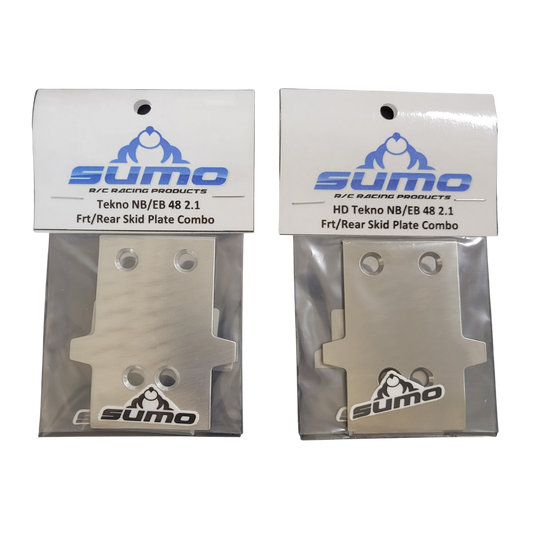Sumo Racing Skid Plates for "New" Tekno NB/EB48 2.1 Buggy