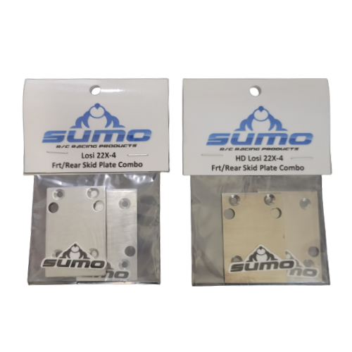 Sumo Racing Skid Plates for Losi 22X-4 1/10 Scale 4wd Buggy Elite