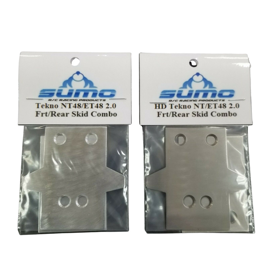 Sumo Racing Skid Plates for Tekno ET48/NT48 2.0 Truggy